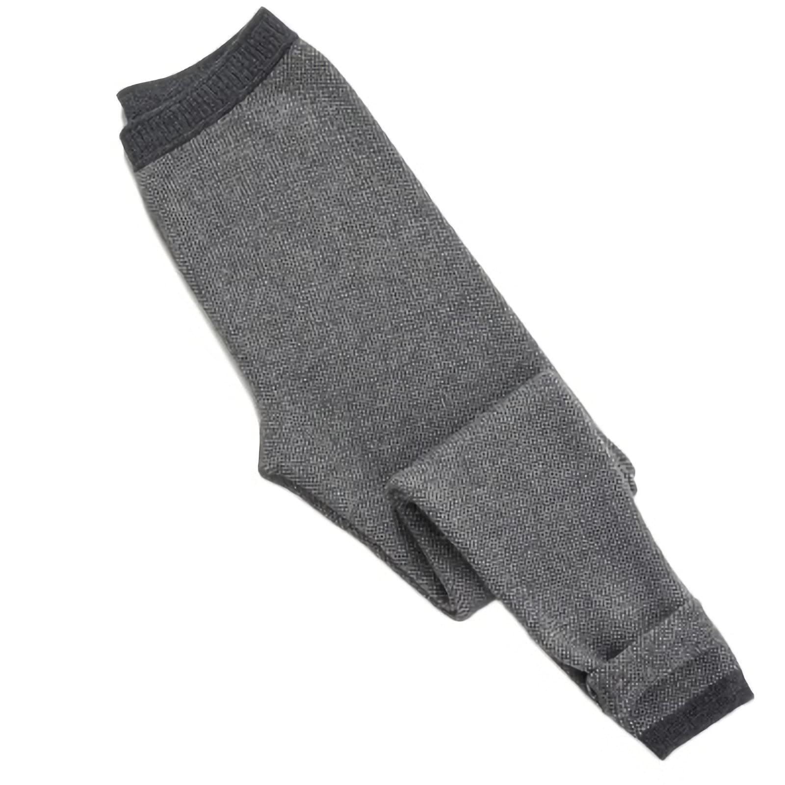 HNVAVQ Pantaloni termici della biancheria intima, pantaloni 100% del cachemire degli uomini delle donne dei pantaloni dei leggings dei pantaloni invernali, C (donne), 4XL
