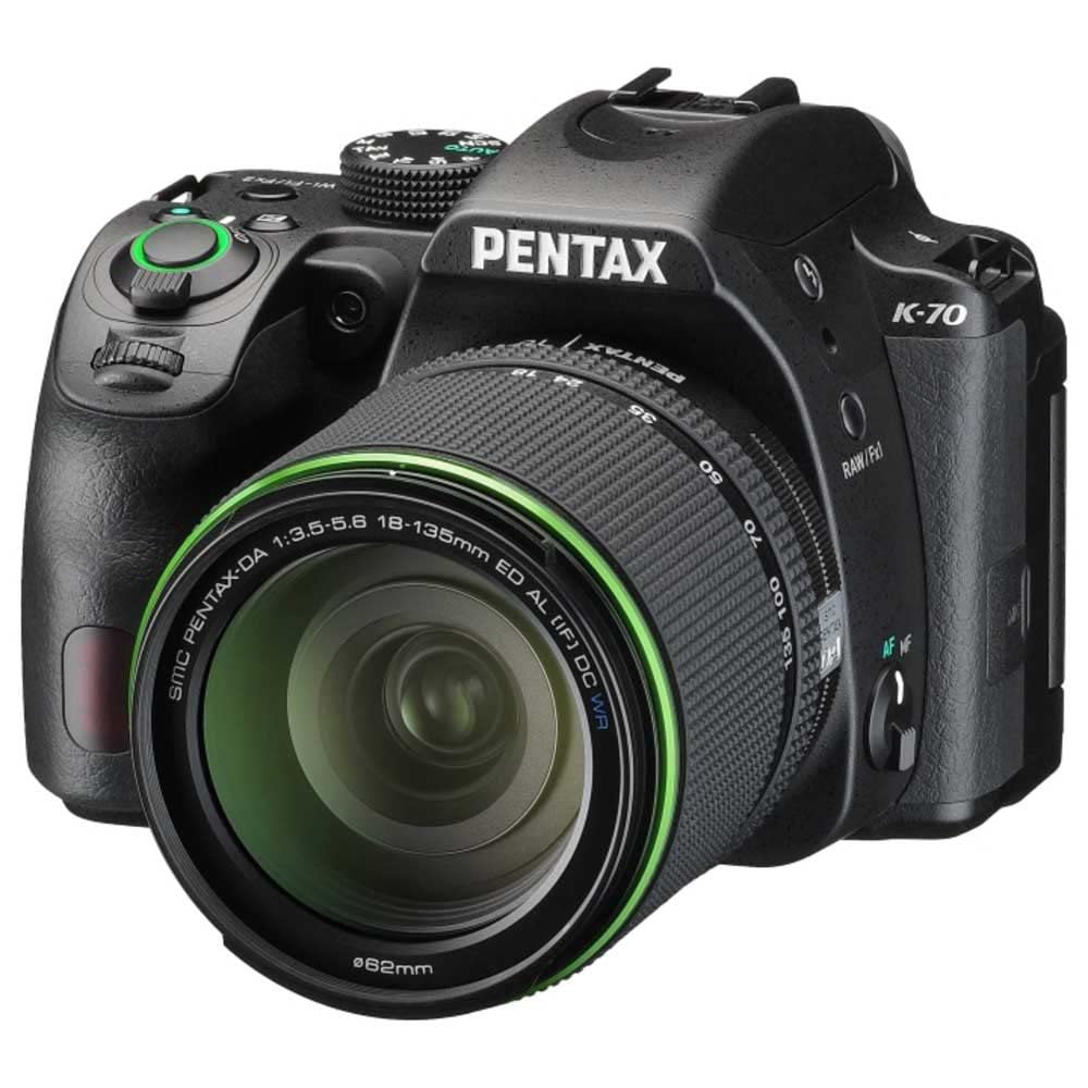 PENTAX k-70 カメラ本体・18−135mmと５０mmレンズのセット Pentax K-70 DSLR Camera + DA 18-135mm WR Lens Kit: Amazon.co.uk