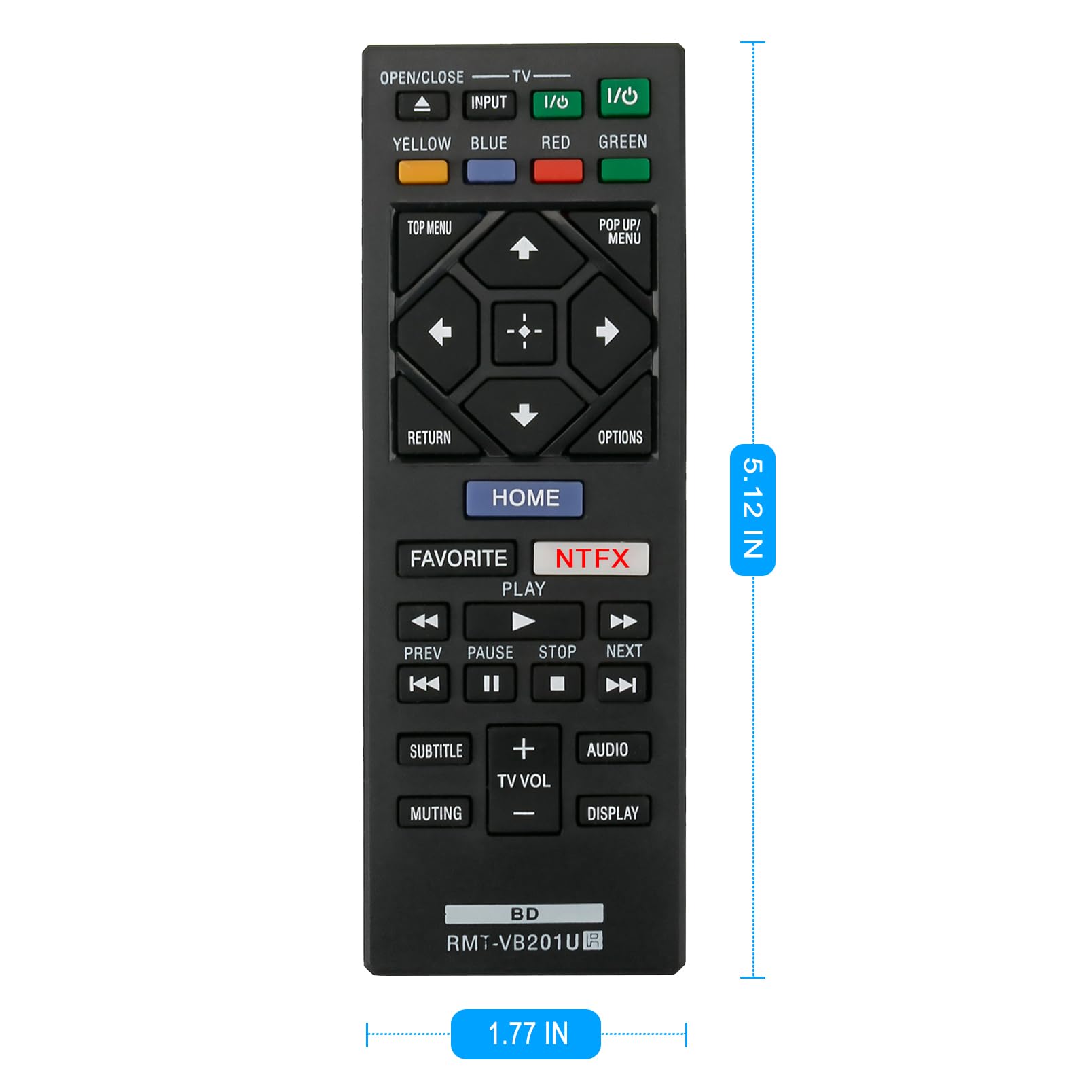 Amazon | AIDITIYMI T-LUCOOK交換用リモコン Sony Blu-Ray BDディスク