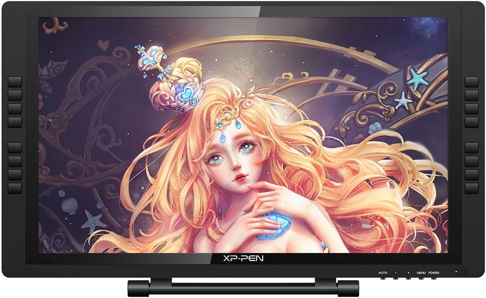 XP-PEN Artist 22E Pro 22 Inch HD IPS Digital Graphics Monitor Drawing Tablet Monitor Pen Display Support Windows and Mac with 8192 Levels Pressure Sensitivity Stylus