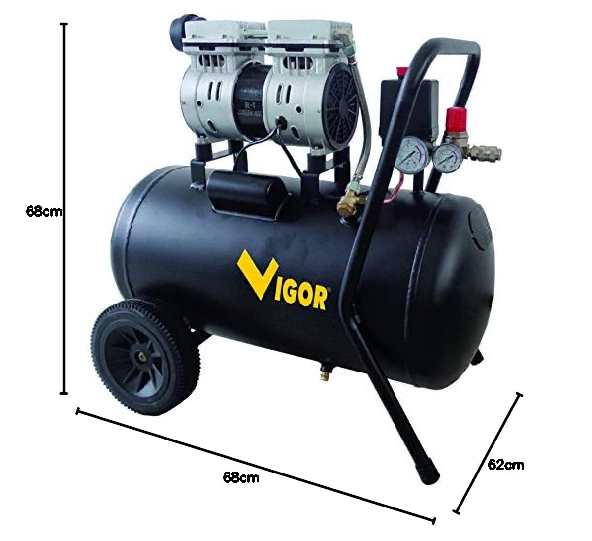 compresor silent 50l