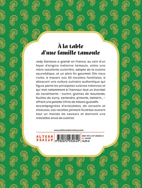 Image secondaire de À la table d'une famille tamoule : Recettes authentiques de Jody Danasse