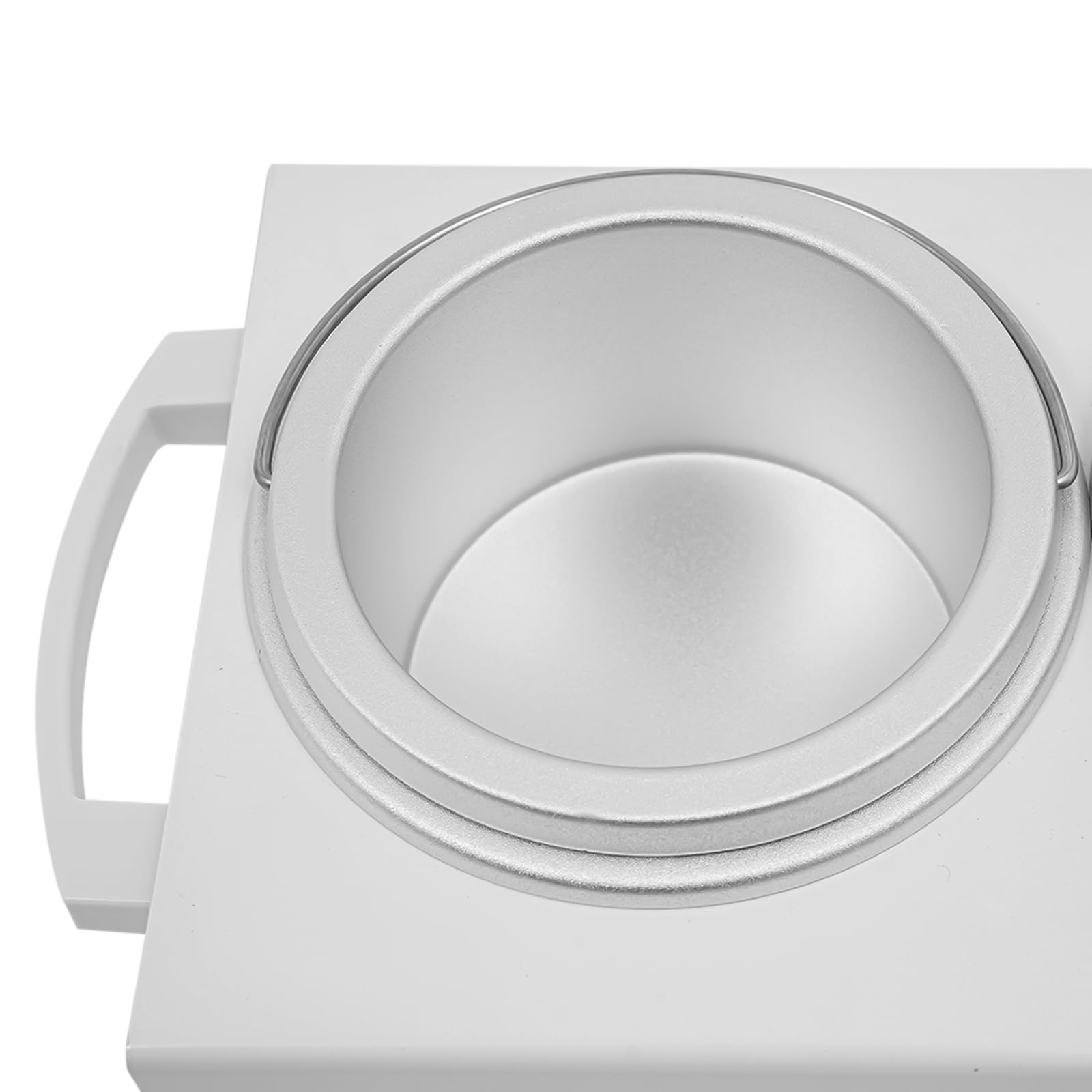Scaldacera depilatoria, 100 W, fondatore di cera, 600 ml, doppio barattolo, temperatura regolabile, dispositivo cera, per riscaldare la cera di bellezza solida e la cera epilatoria