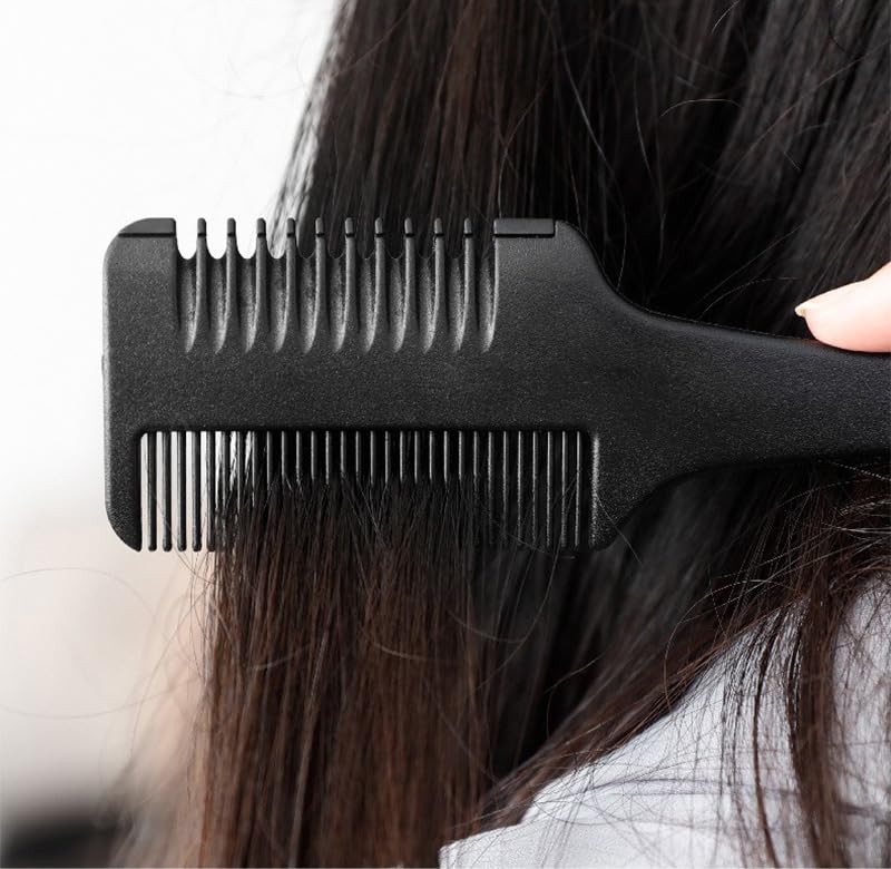 Peine para adelgazar cabello AKOAK 1 unidad negro miniatura 5