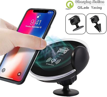 5W cargador de coche inal?mbrico Qi 2 en 1 soporte inal?mbrico de coche 360 ??? soporte giratorio, montaje de coche r?pido inal?mbrico, cargador de soporte de tel?fono de ventilaci?n de aire 5W cargador de coche inal?mbrico Qi 2 en 1 soporte inal?mbrico de coche 360 ??? soporte giratorio, montaje de coche r?pido inal?mbrico, cargador de soporte de tel?fono de ventilaci?n de aire