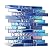 Blujellyfish Blue Glass Porcelain Tile Box of 5 Square Feet Iridescent Starry Sky Backsplash Tile for Swimming Pool Kitchen Bathroom TSTNB18 (5 Square Feet)