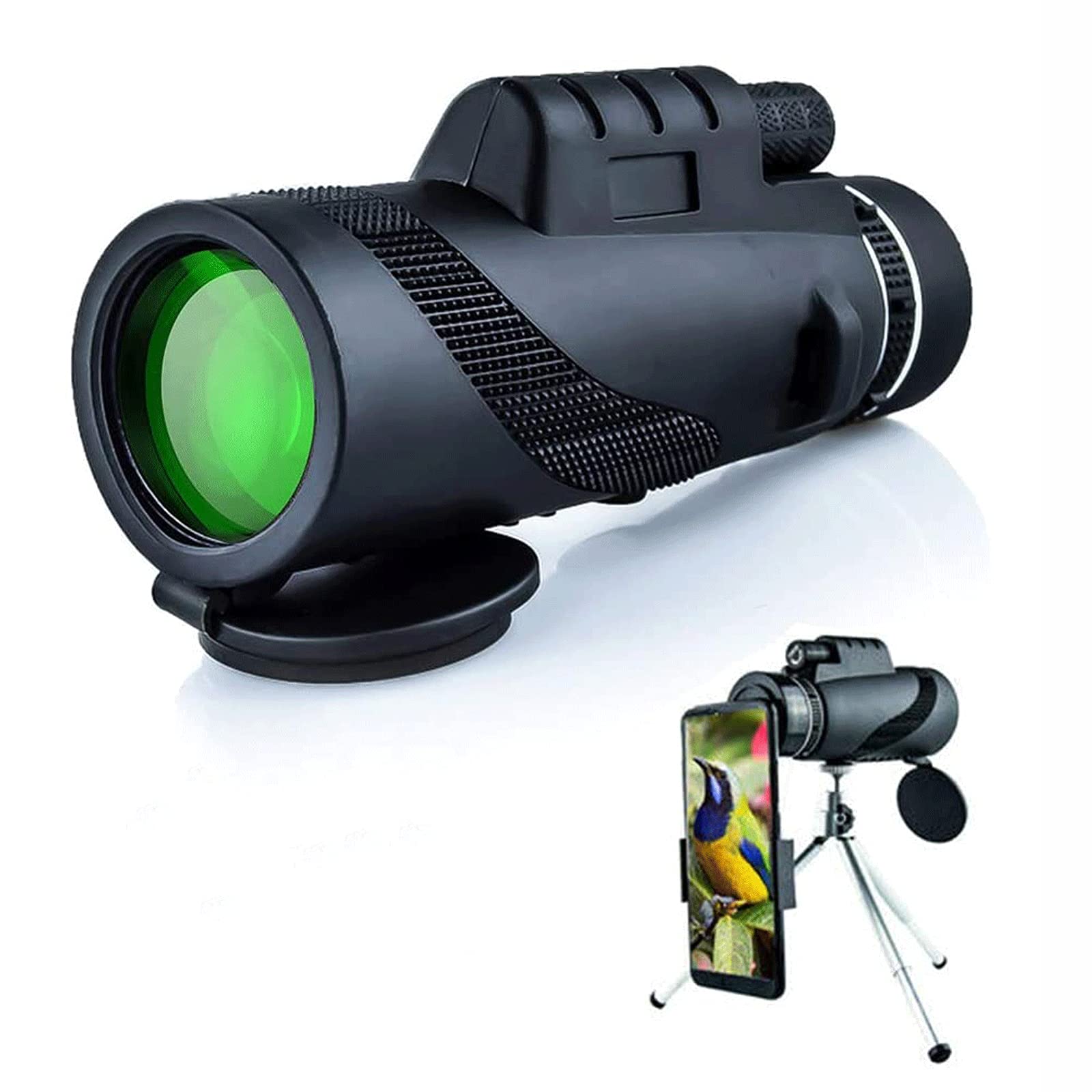 Lunety 40 x 60 dla dorosłych o dużej mocy, lunety celownicze do strzelectwa sportowego Smartfon, do obserwacji ptaków, dzikiej przyrody, koncertów, biwakowania, gier sportowych