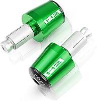 Vista 11 de Accesorios de motocicleta con contrapeso, perillas para manillar, agarres manubres, barra de agarre, tapón para Kawasaki H2 R H2R 2017 2018 2019