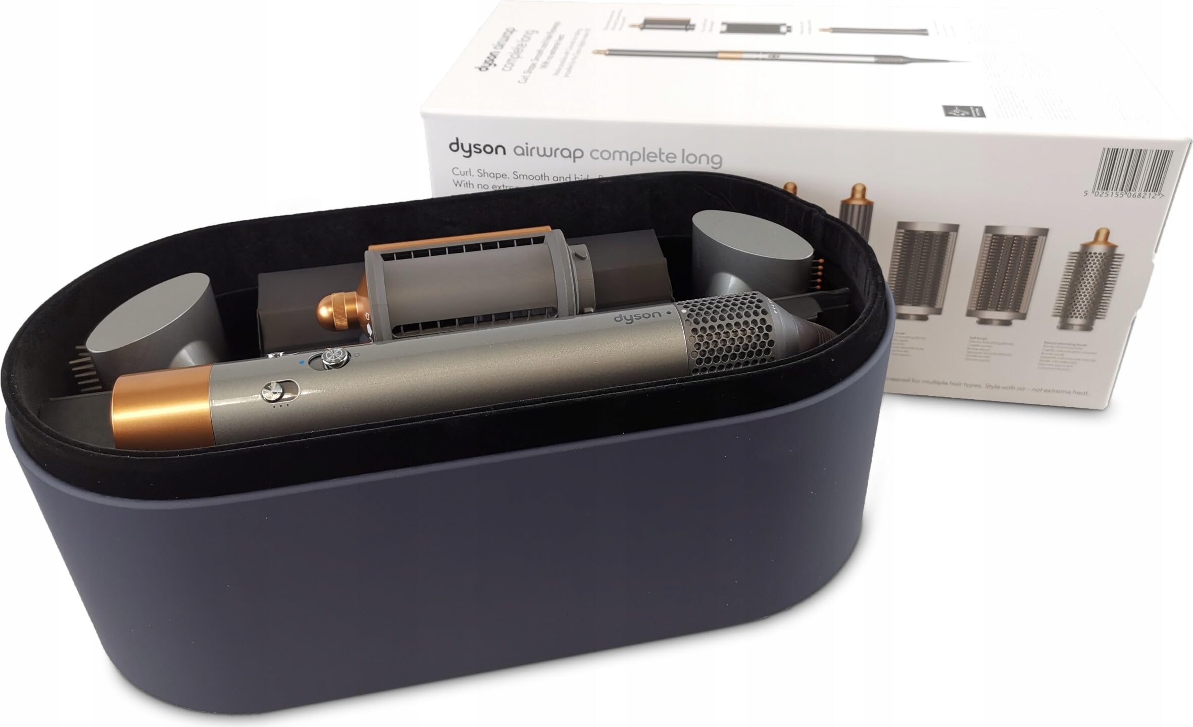 Dyson Airwrap Complete Short Multi Haarstyler, incluye 6 accesorios, rizador de pelo de aire caliente, pelo más corto que el pecho, cepillo