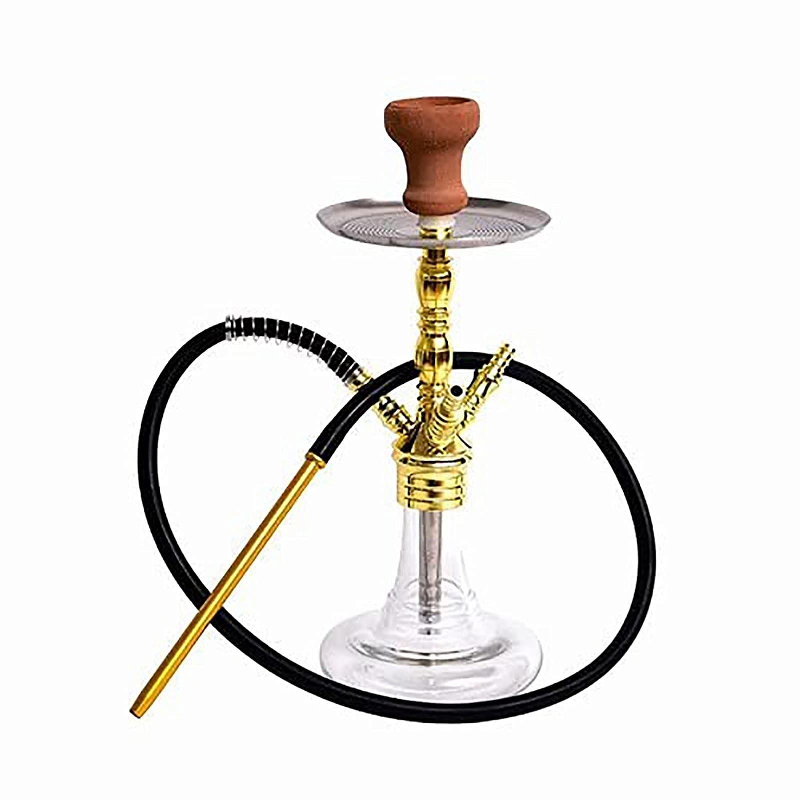 Set di narghilè Hookah portatile con un set completo di accessori facile da smontare e pulire il miglior regalo per amici e parenti A