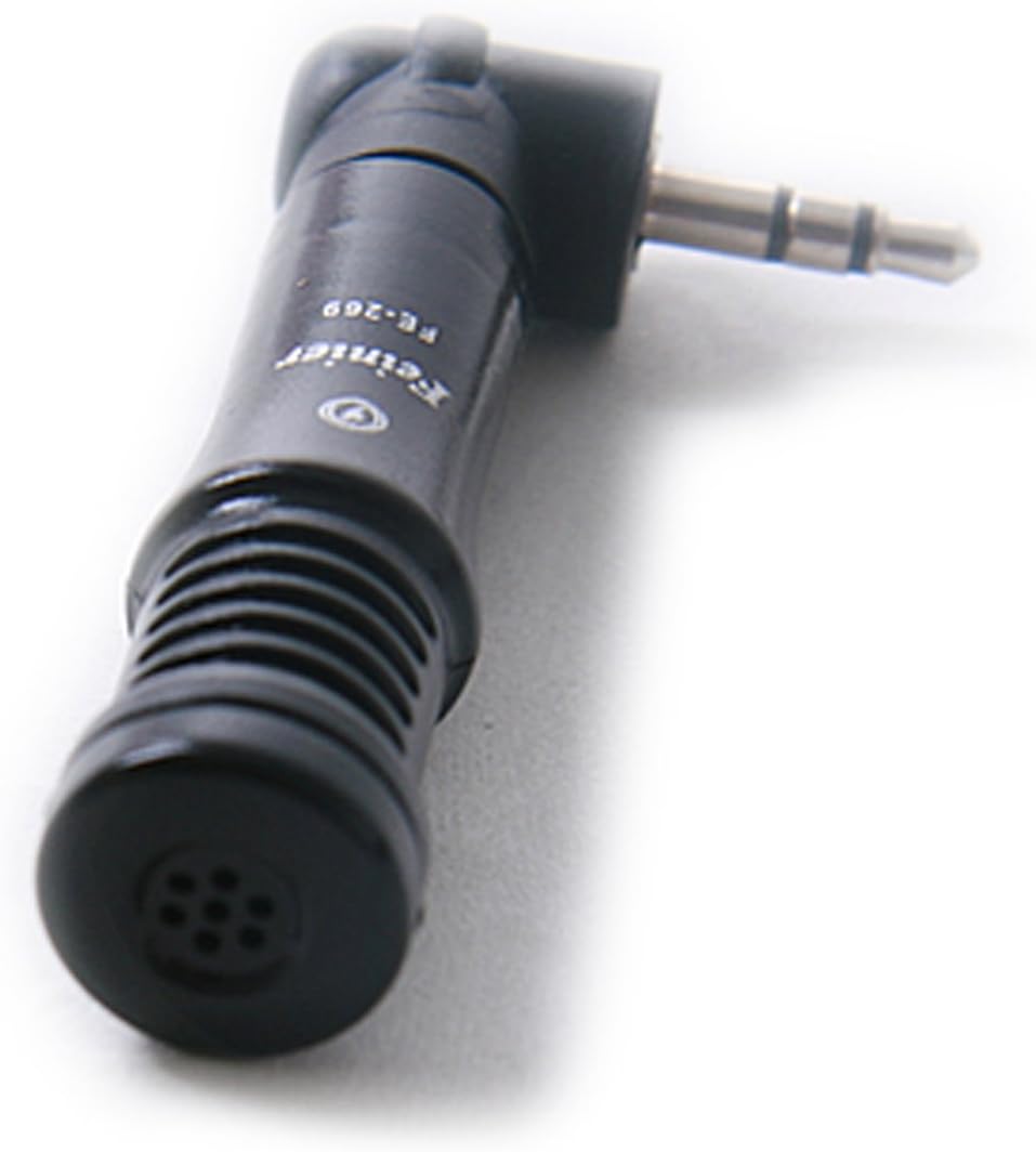 HDE Mini 3.5mm Aux Auxiliary Voice Microphone for PC Laptop Skype Audio Input Mic
