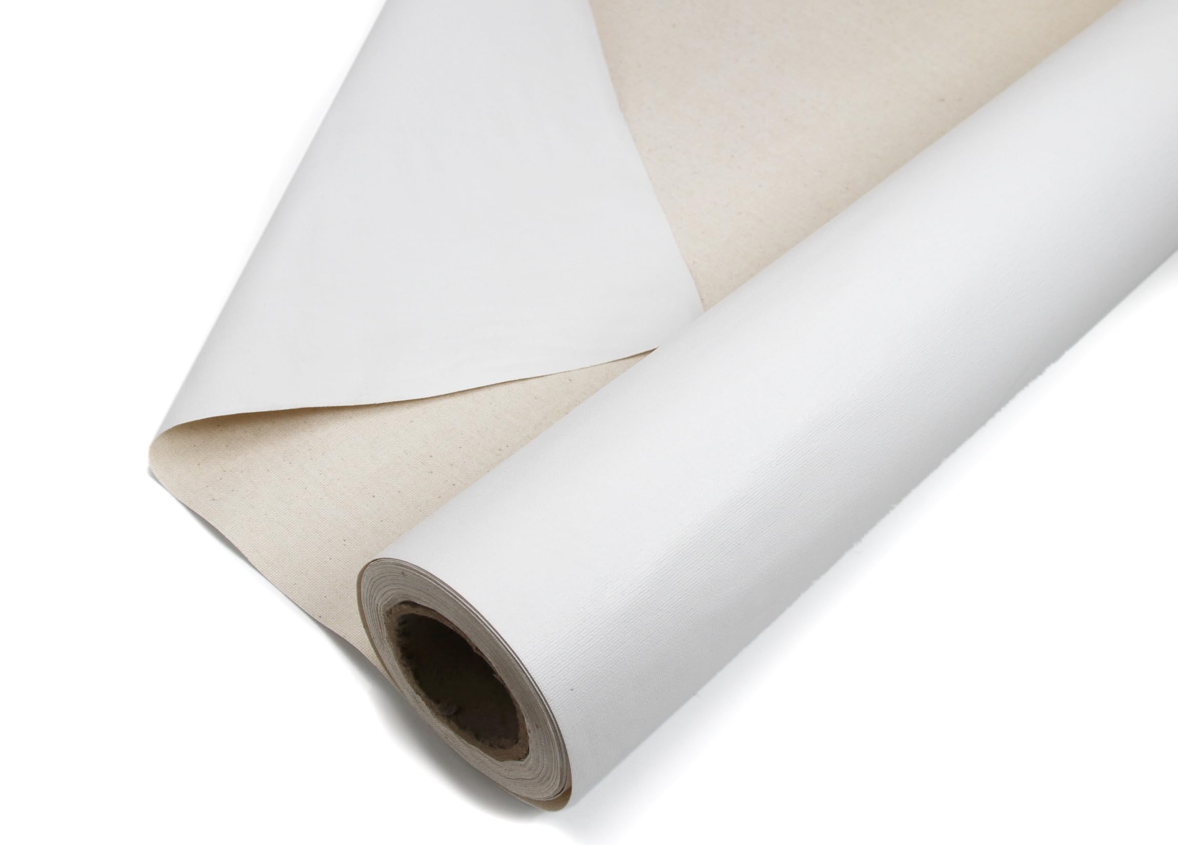 Paintersisters® Tela su rotolo, 10 m x 100 cm, in 100% cotone, 280 g/m², elementi speciali, pre-primerizzati più volte, rotolo di tela