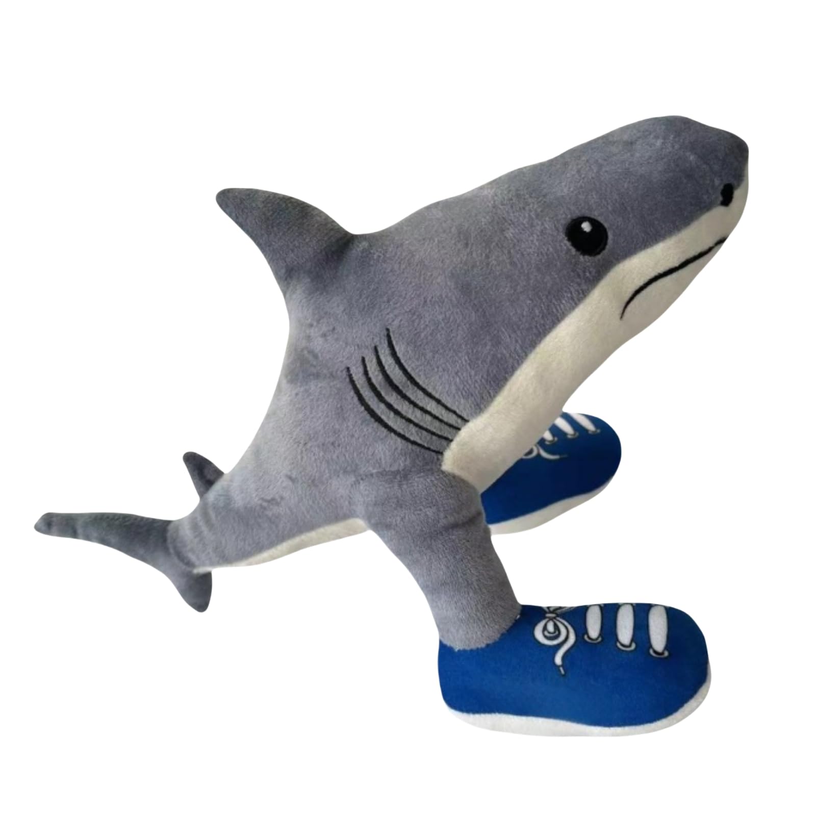 VatanFari AI-Crafted Italian Brainrot Animals Plush,12″ Brainrot Evolution Plushie - Soft, Collectible, Memetic Home Accent (Baby Tralalero Tralala)