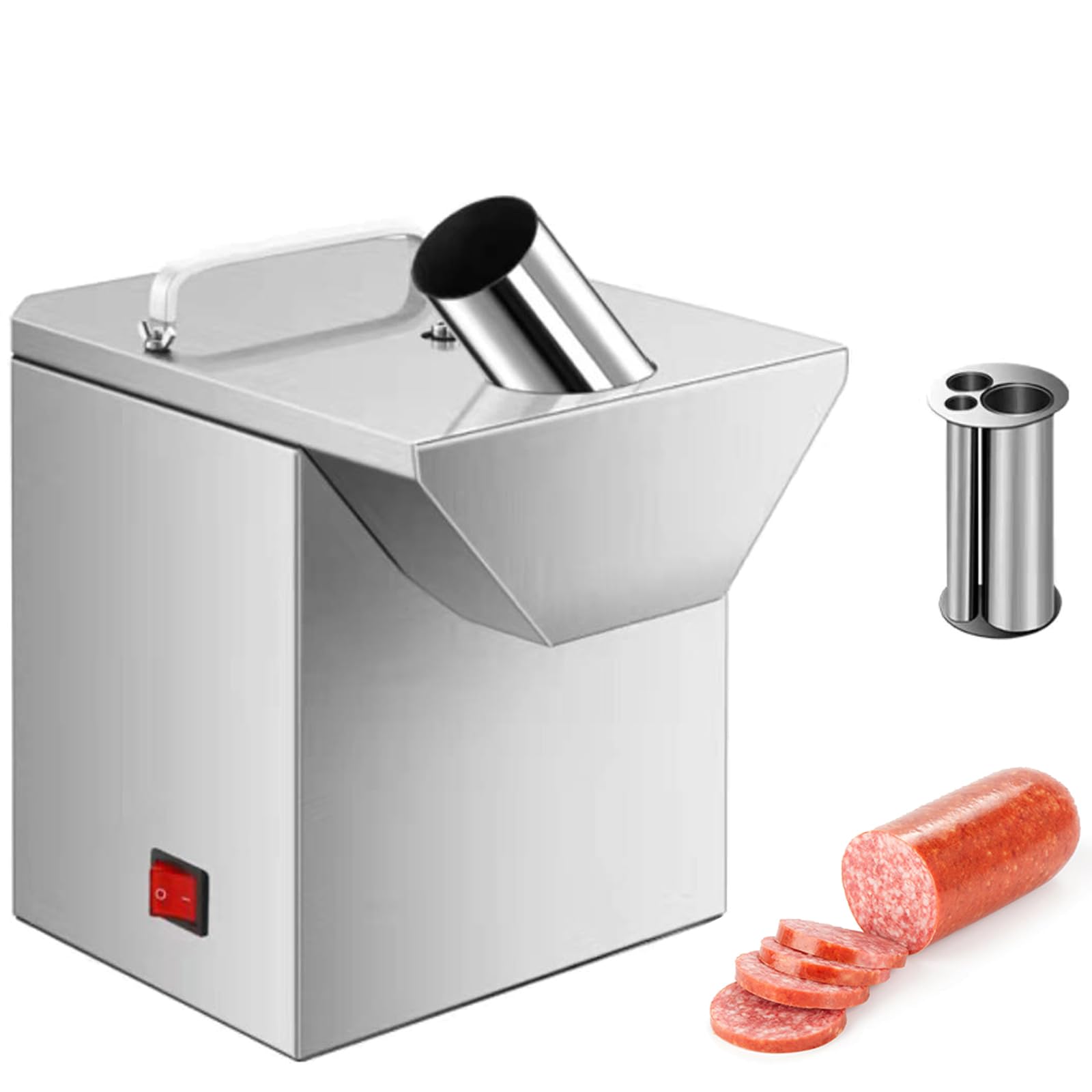 Trancheuse à légumes électrique en acier inoxydable 100W pour cuisine