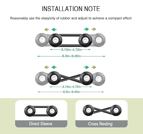 Miniatura 2 de ByooLihng Kit de pernos universales de acero inoxidable para parachoques delantero y trasero, 12 piezas (cromo neo), 12 juntas tóricas (negro)