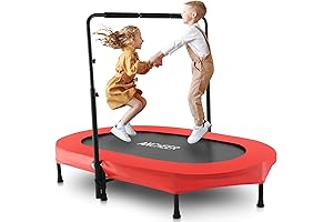 ANCHEER Foldable Trampoline: Exercise and Play in One!