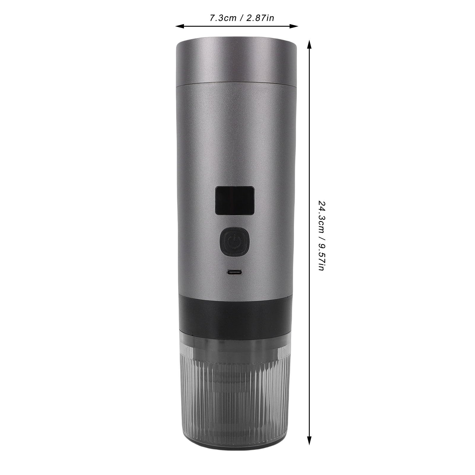 Caffettiera Portatile Adatta Ai Viaggi Riscaldamento Rapido Modalità di Estrazione 3 in 1 per Campeggio, PC, 72 W