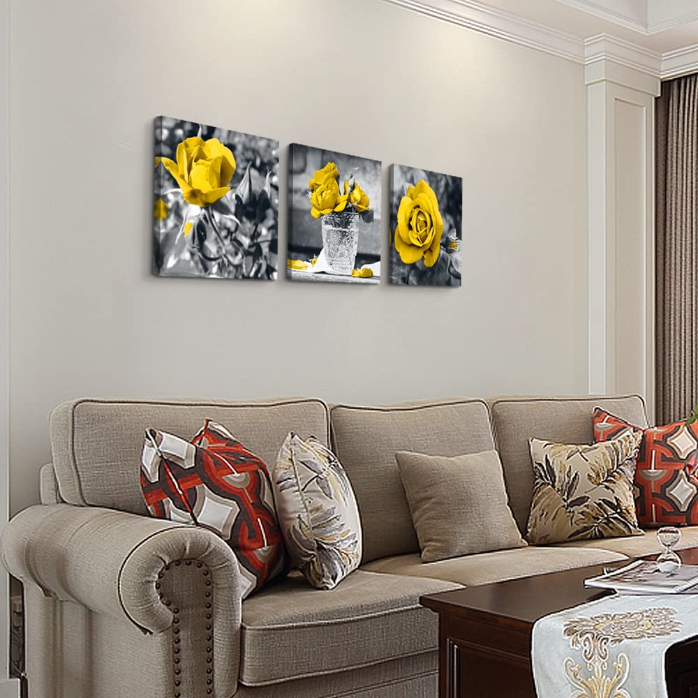 1 pezzo Decorazione da parete con animali, leone e tigre in bianco e nero, dipinto di sfondo sul divano del soggiorno, senza cornice | SHEIN ALIA