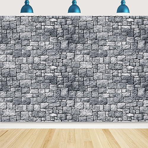 Brick Stone Wall Backdrop, 7x5FT | Medieval Castle Backdrop, 84x60Inch