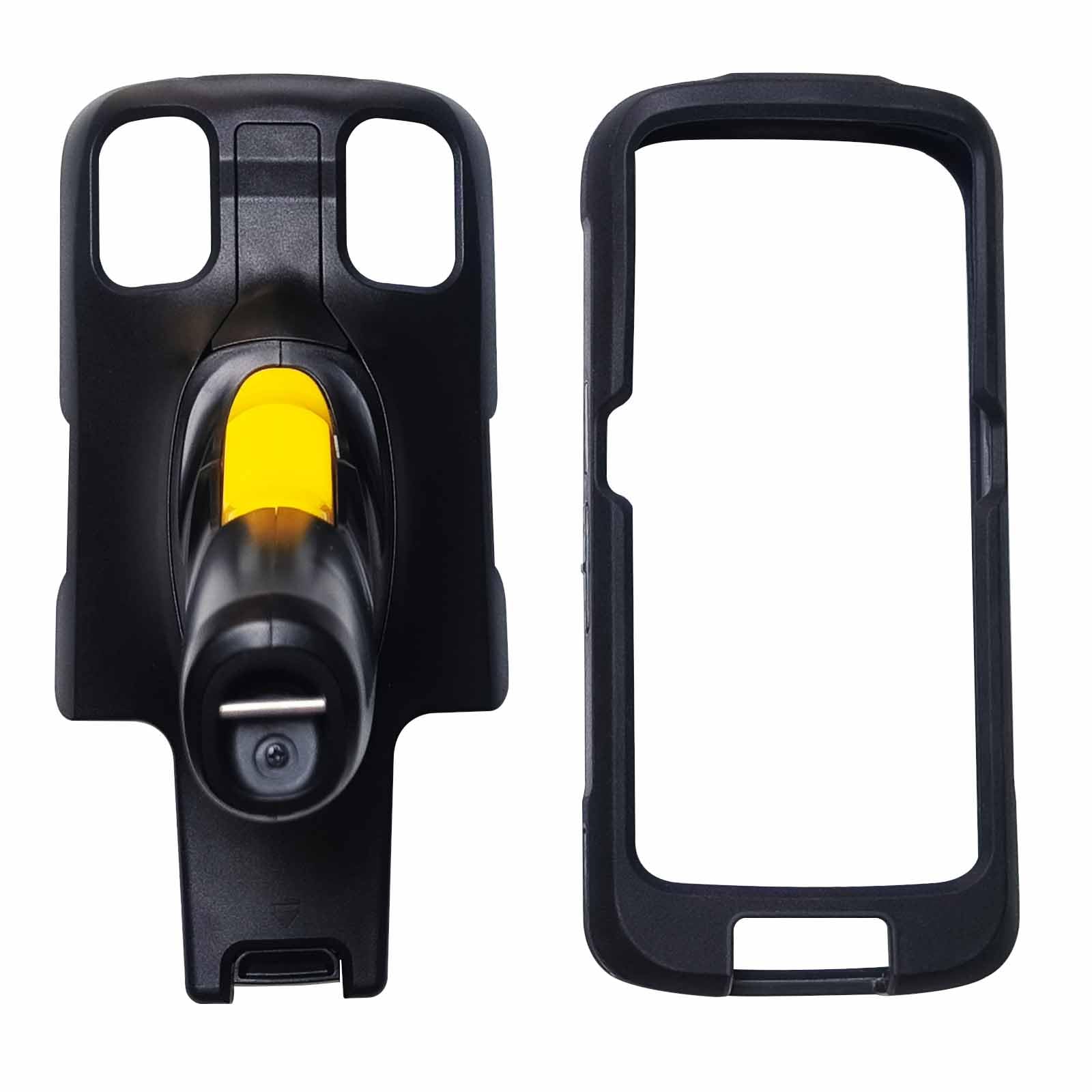 Triggergriff und Schutzhülle für Zebra TC22 TC27 Hand-Barcode-Scanner, Triggerabdeckung und Robustes Kofferraum-Set, unterstützt Mobile Computer (P/N: TRG-TC2L-SNP1-01)
