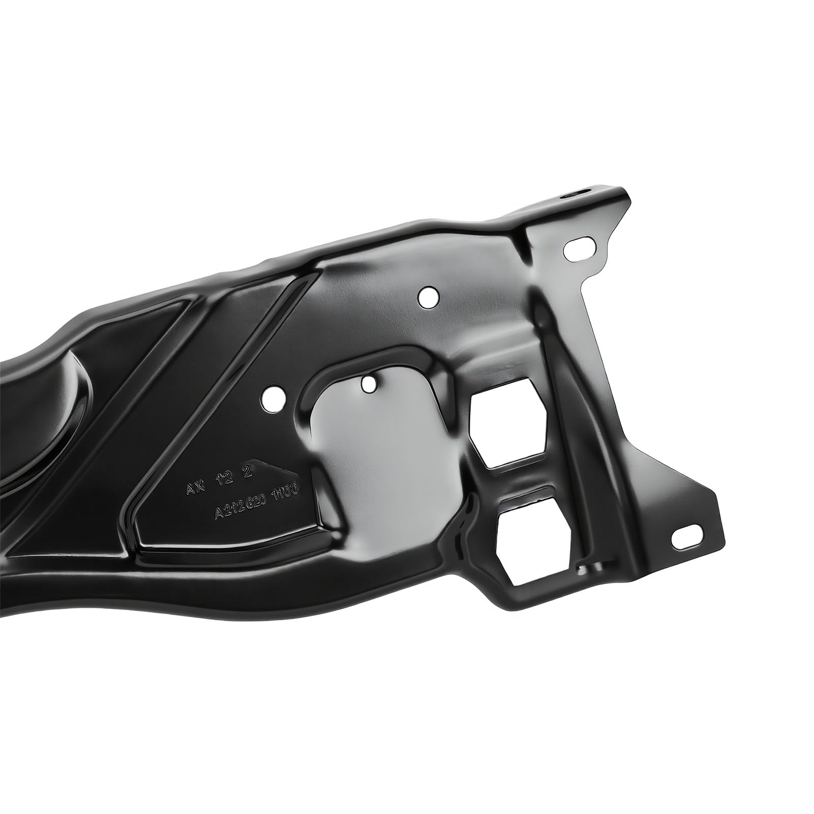Aramox Soporte de Radiador, Soporte de Montaje Negro de Aleación de Aluminio, 2126201100, for Reemplazo y Ajuste Directo de Vehículo | Para E-Class W212 2010-2016 AMG E63 2013-2016, soporte radiador