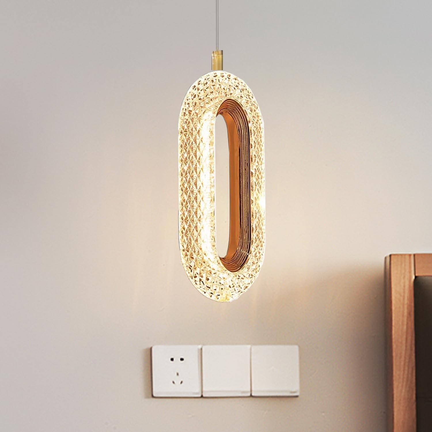Black Pendant Lights - Classic Hanging Lights Set -13