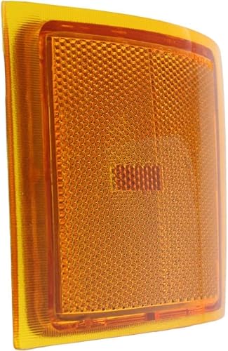 Miniatura 4 de I-MATCH AUTO PARTS: Luz de estacionamiento delantera derecha lateral inferior del lado del pasajero, reflector de parachoques de lente, ámbar