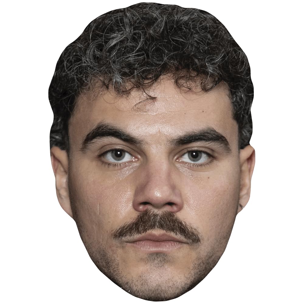 Pierre Delahousse (Curls) Big Head. Larger than life mask.