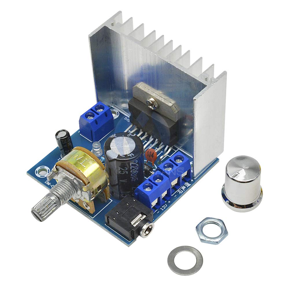 Hailege TDA7297 AC/DC 12V 2 * 15W Digital Stereo Audio Amplifier Dual Channel AMP Module