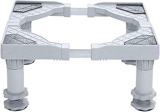 DBXOKK Base Machine Laver Stent Base de Machine à Laver en Acier Inoxydable pour sèche-Linge, cuisinières, réfrigérateurs, congélateurs