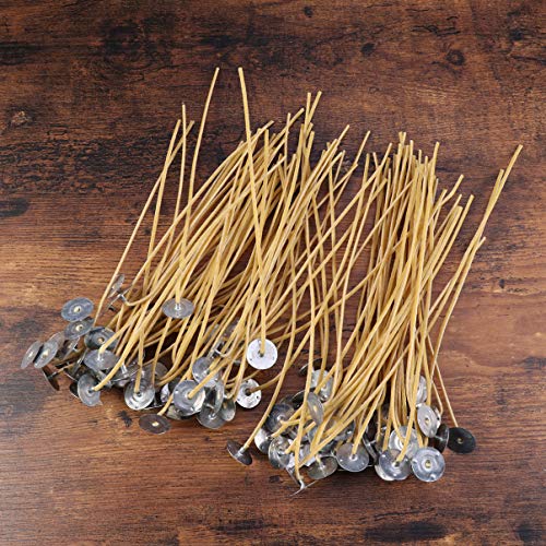 100 pzas Mechas para Velas de Algodón y Cera de Abeja miniatura 7