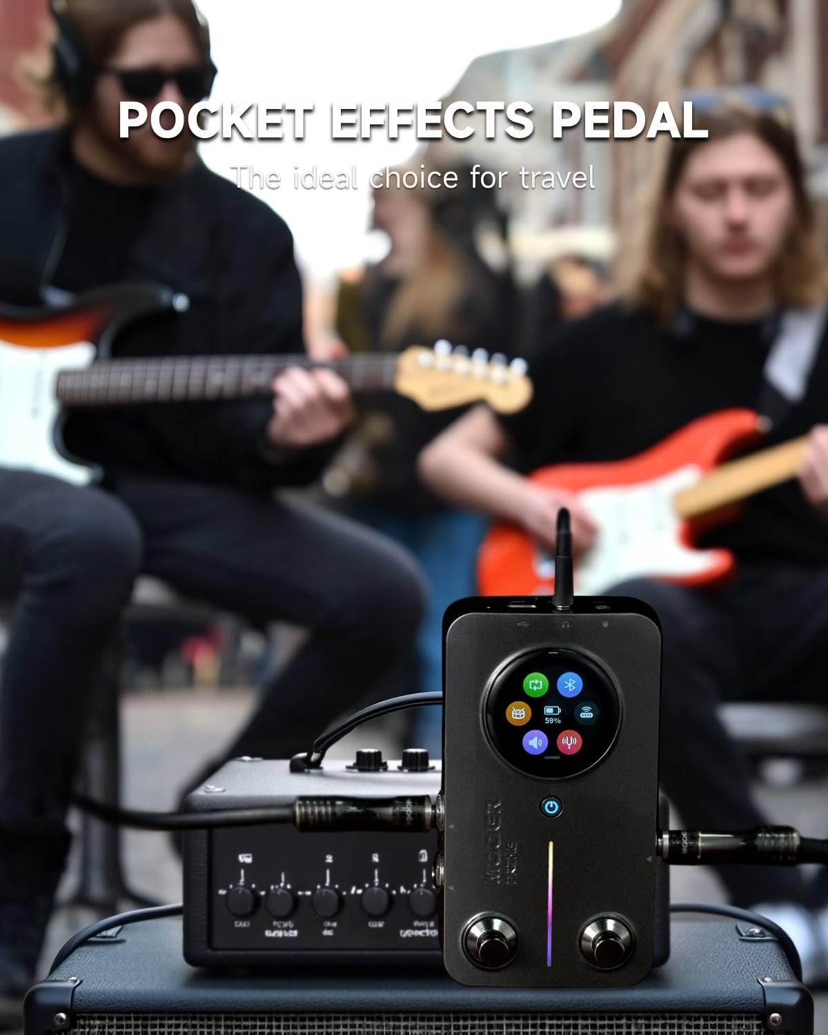 Amazon.com: MOOER Prime M2 Multi Effects Processor Headphone Amp