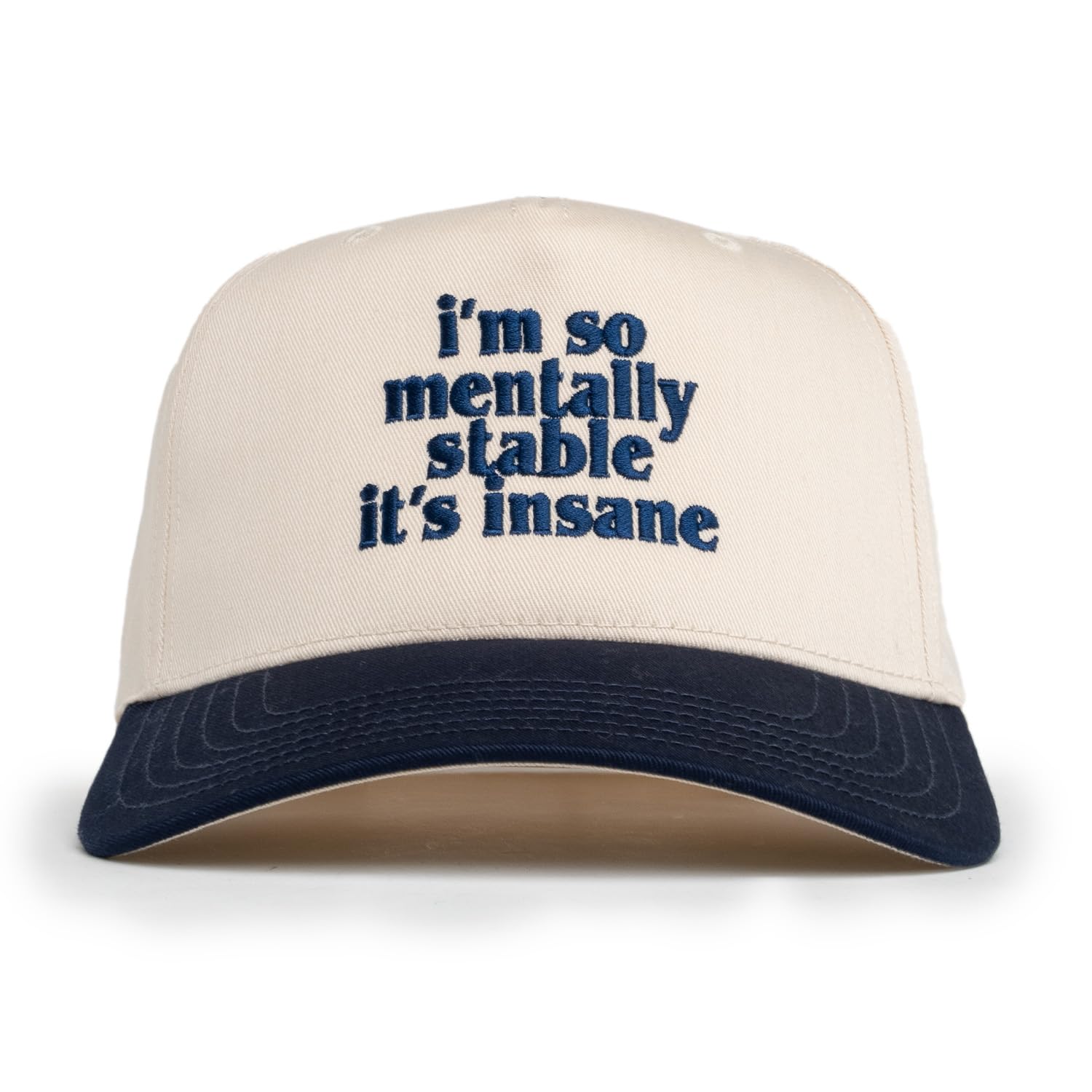 Visibly Toxic unisex-adult I'm So Mentally Stable It's Insane Hat Baseball Cap