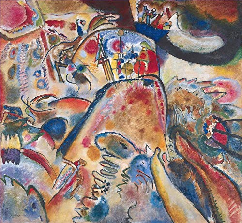 Tableau Kandinsky de qualité galerie d'art pour remplacer les impressions murales sans âme