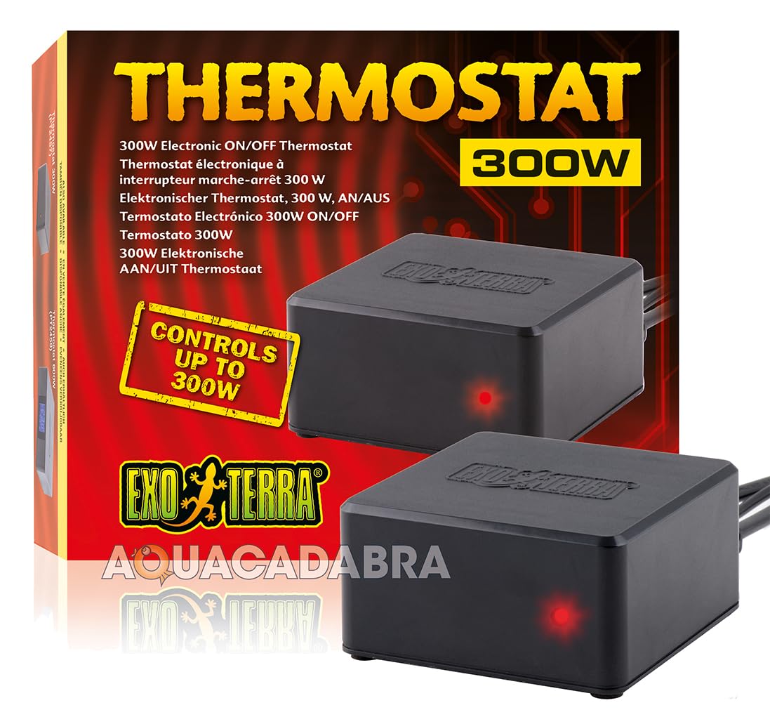 Exo Terra Reptile Electronic On/Off Thermostat, 300 W