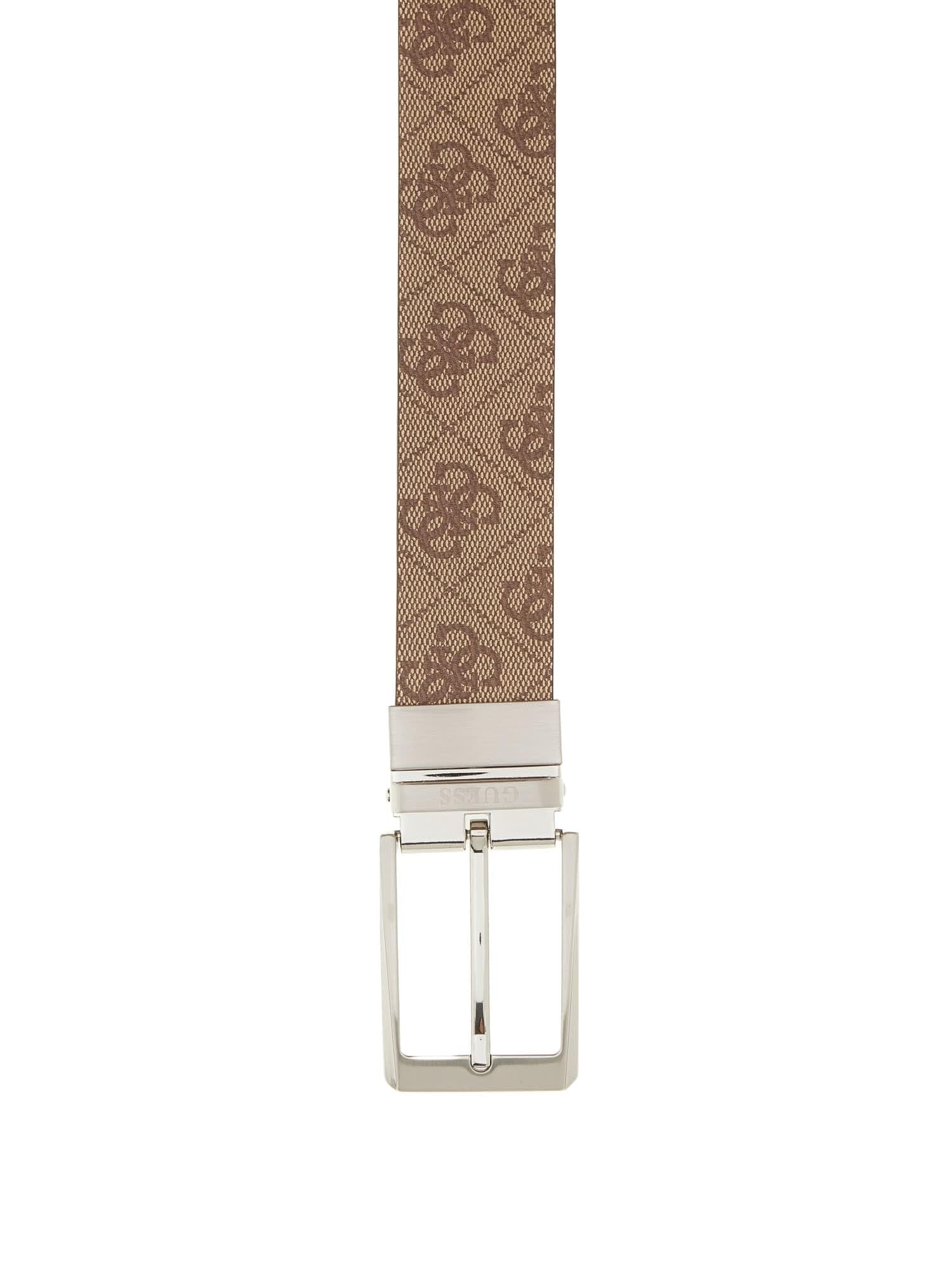 Guess Milano Adj & Rev H35 - Cintura Uomo Reversibile e Regolabile