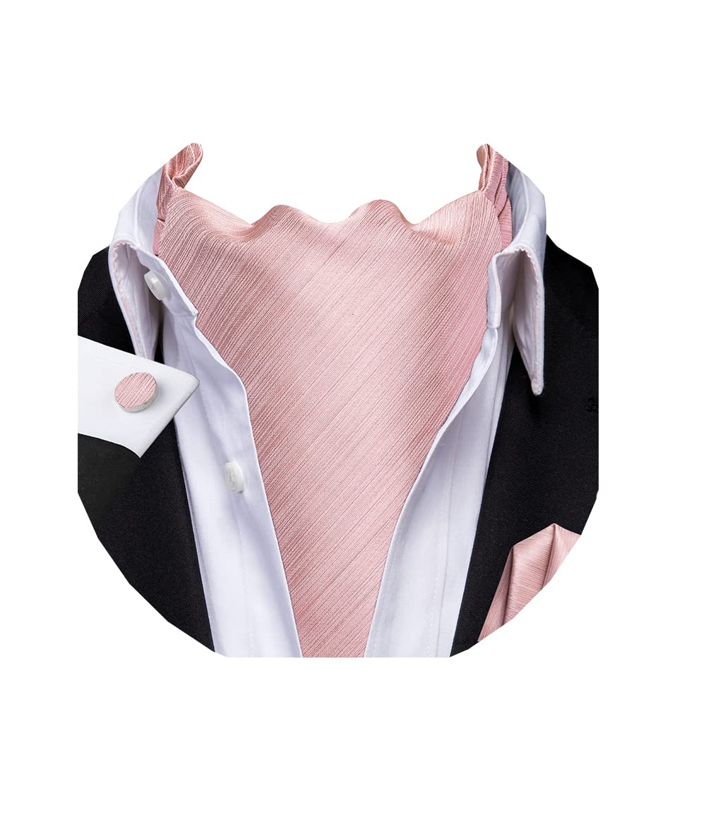 Sponsored Ad - Paisley Floral Ascot for Men Self Tie Mens Cravat and Pocket Square Cufflinks Wedding