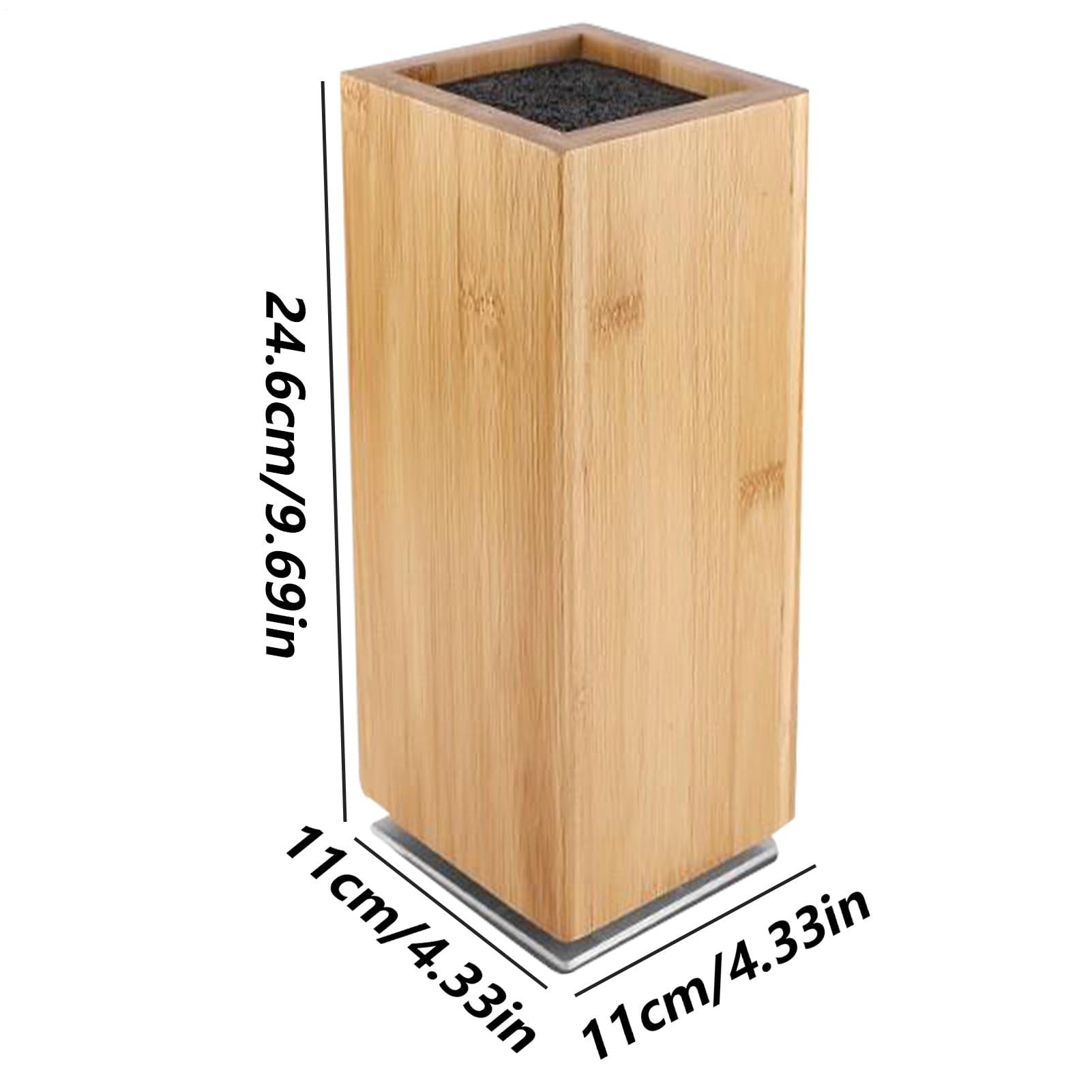Portacoltelli Magnetico Supporto Magnetico Verticale Rotante In Legno | Portacoltelli In Legno Per La Casa Per Casa, Chef, Cuochi, Appassionati di Cucina, Ristorante, Food Truck, Caffè, Bar, Club,