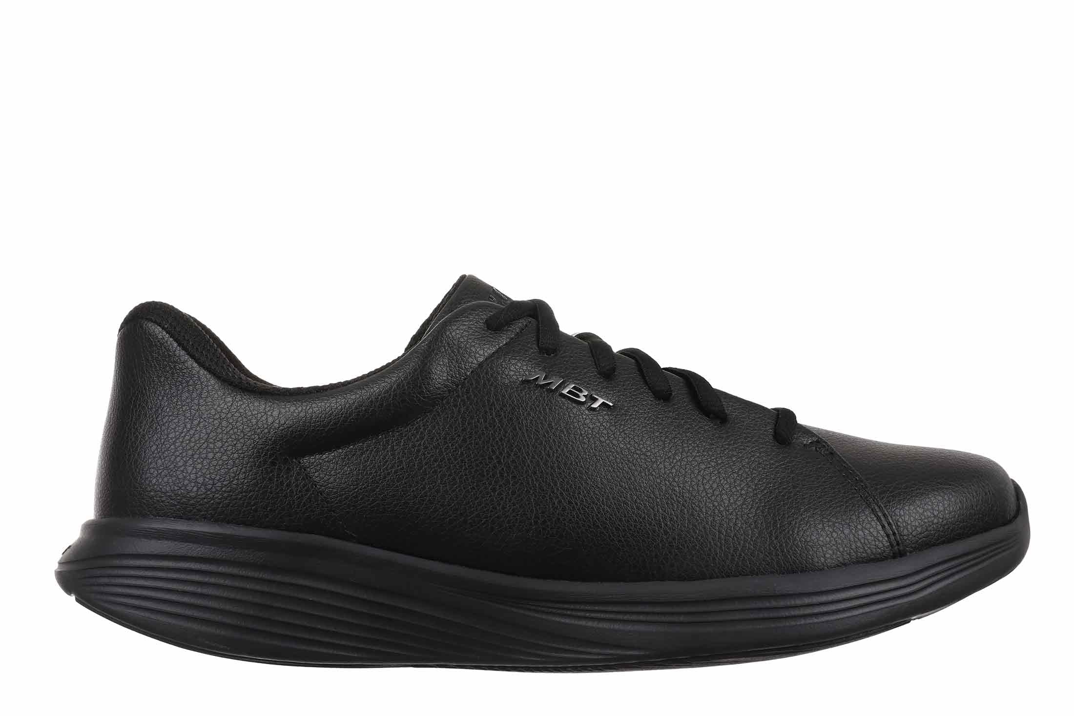 MBT SF-4000 Zapatillas de Mujer. Deportivas Caminar Anatómicas y Cómodas. Calzado Fisiológico de Confort y Estabilidad con Suela Balancín. Color Negro