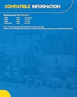 Vista 7 de PHILTOP Reemplazo de Bomba de Dirección Asistida 215267, Compatible con Civic 1.7L 2002-2005, Civic 2001, Bomba de Dirección