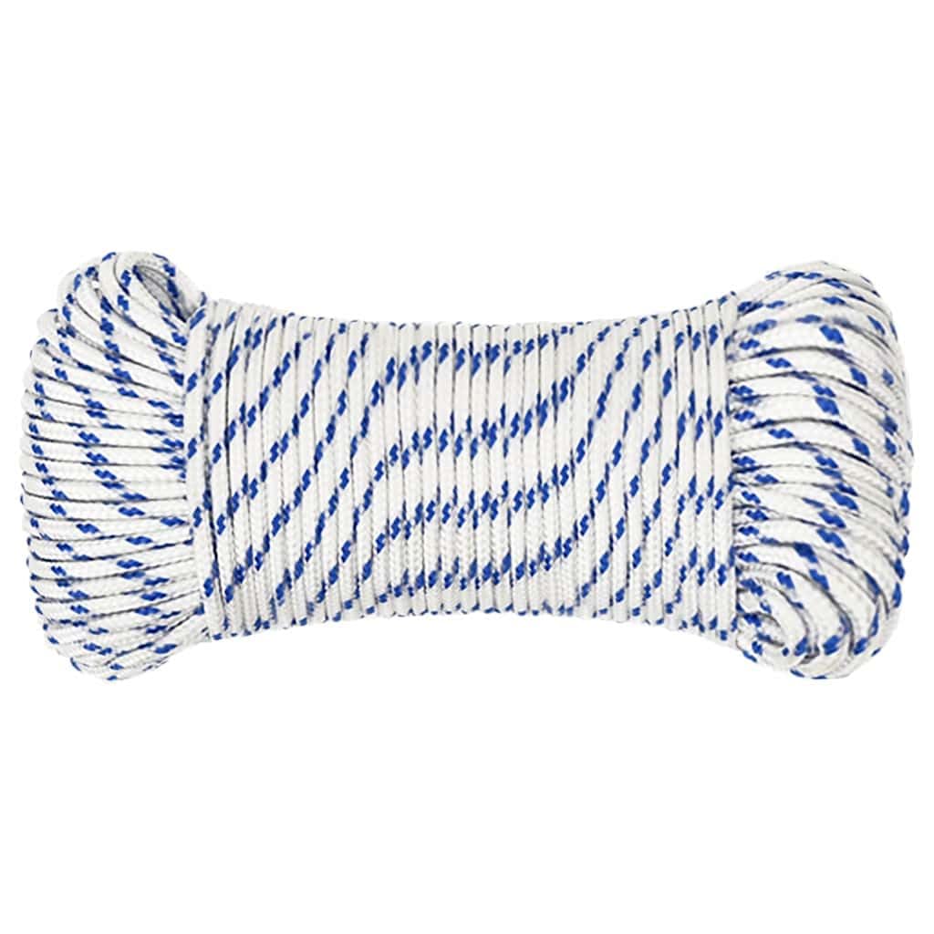 Corde bateau blanche 4 mm 250 m polypropylène