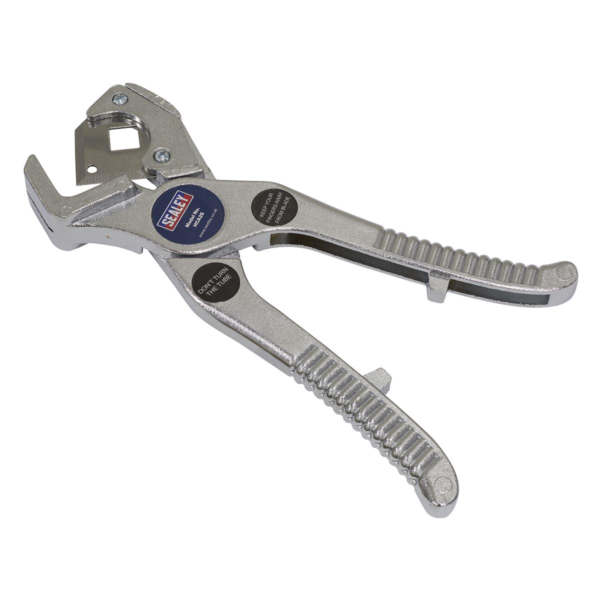 Sealey HCA25 Rubber & Reinforced Hose Cutter 3-25mm Die-Cast Alloy