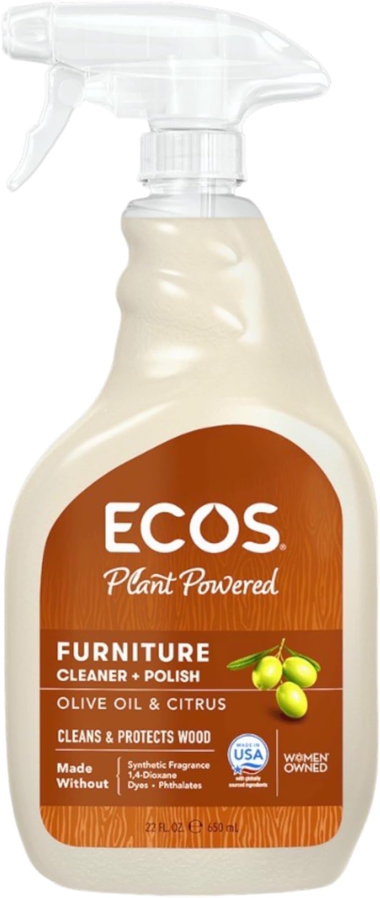 EARTH FRIENDLY PRODUCTS EAP-60759P2 Furniture Polish, 22 oz. This multi-pack contains 2.