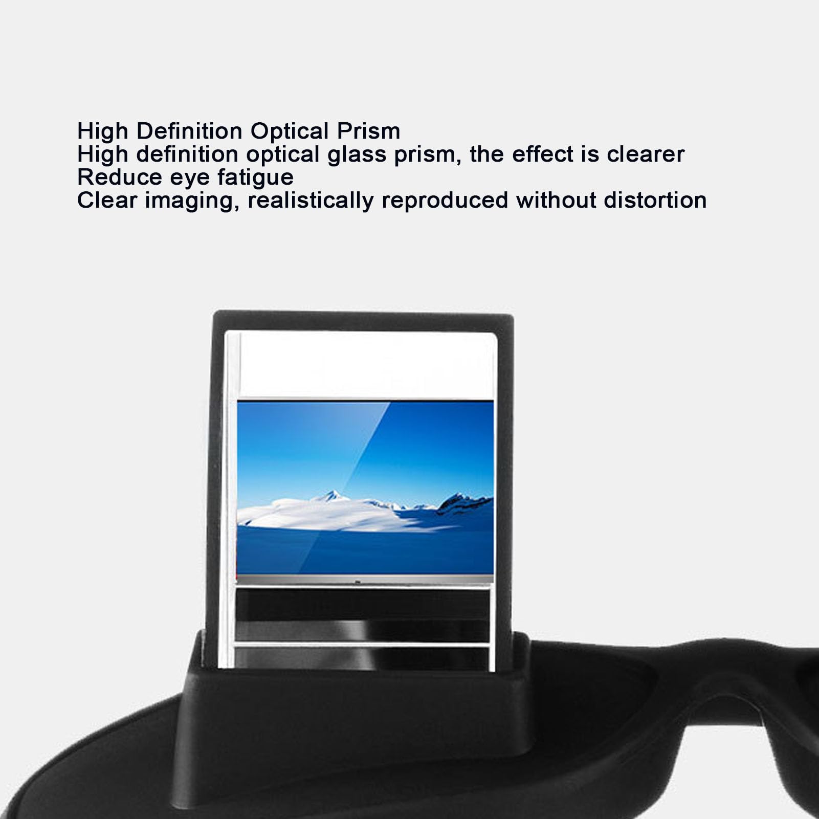 Lunettes Paresseuses à Prisme 90° - Lecture Et TV Allongé Sans Effort Pour Myopes Et Presbytes