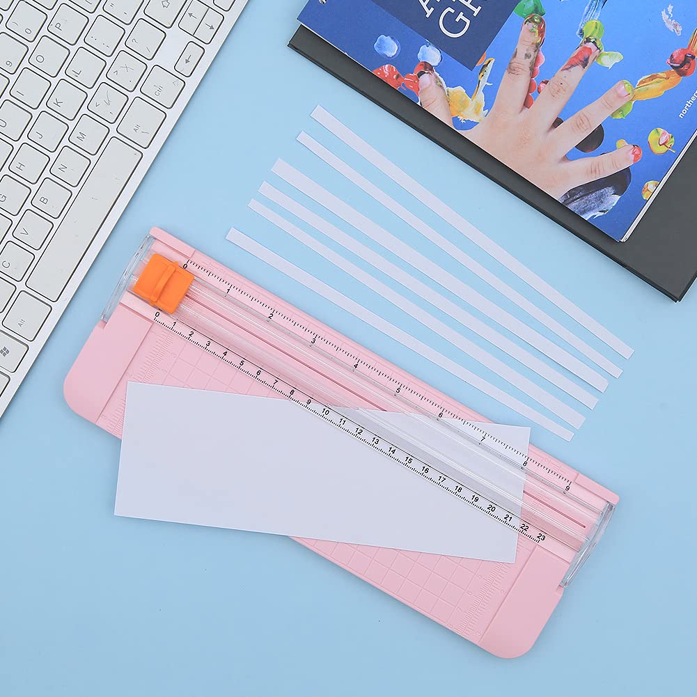 Maped - Taglierina per carta A4 con taglio preciso - Con sistema di sicurezza a lama retrattile automatica - Capacità di taglio di 5 fogli - Per tagliare carta, foto, scrapbooking