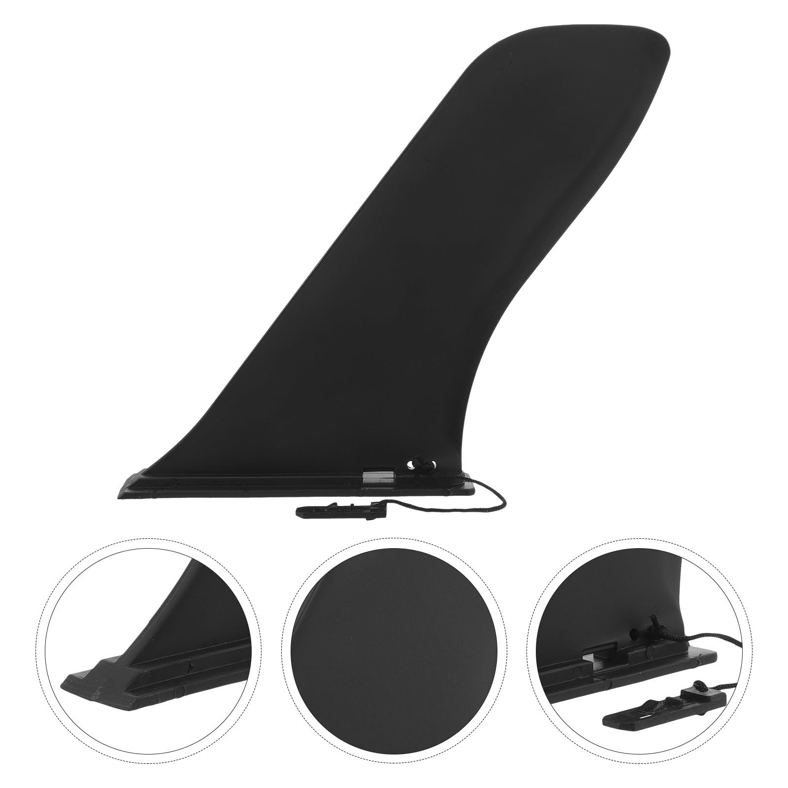 Aileron de Paddleboard Détachable en Nylon Robuste, 1 Pièce, Diviseur d'eau pour Planche de Surf Gonflable, Stabilisateur de Queue Réglable pour Stand Up Paddle et Surf Nautique