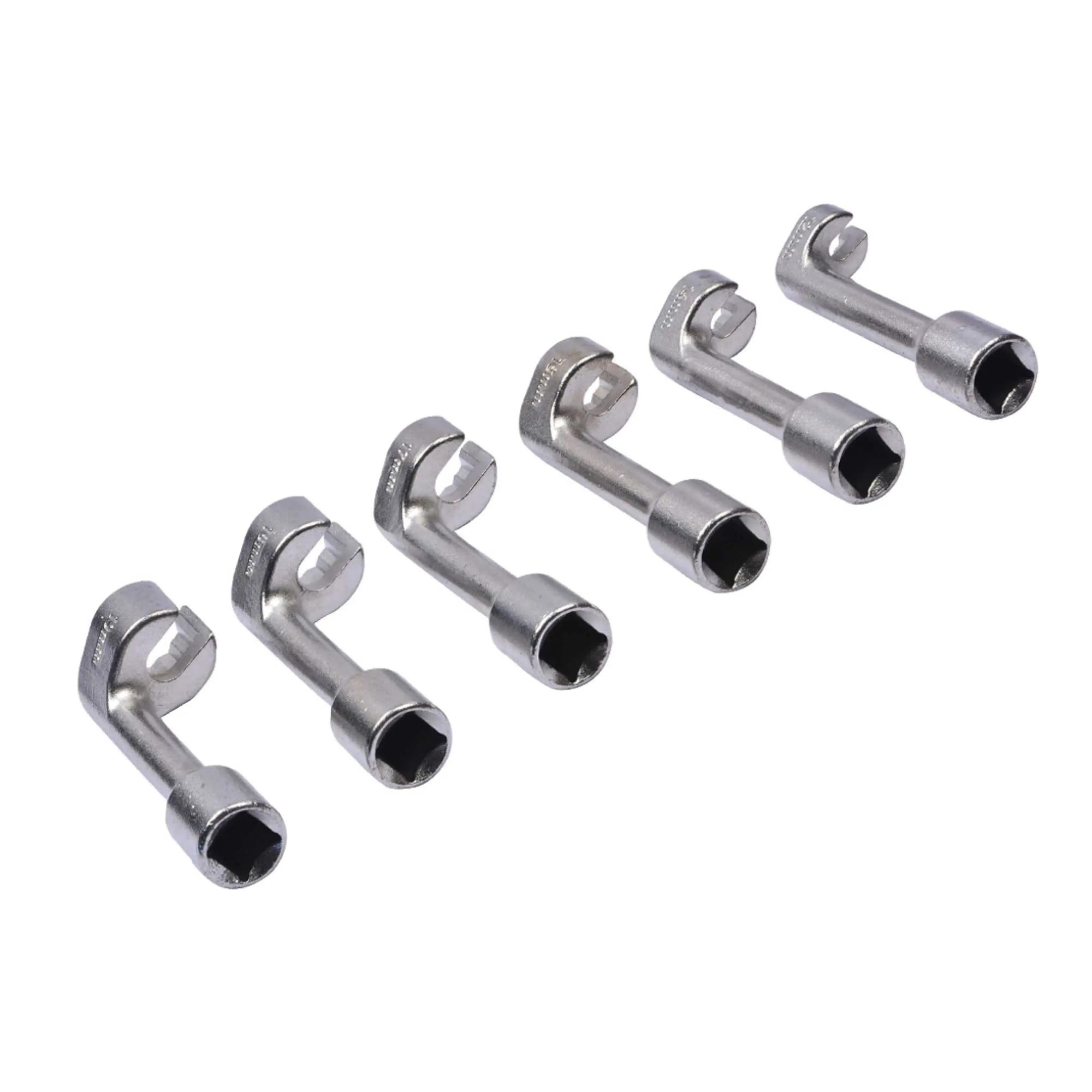 6 szt. 1/2" Dr. Diesel Zestaw nasadek do wtryskiwaczy paliwa 12 14 16 17 18 19 mm