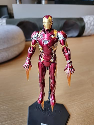 Amazon.co.jp: threezero 1:12 インフィニティ サガ DLX アイアンマン
