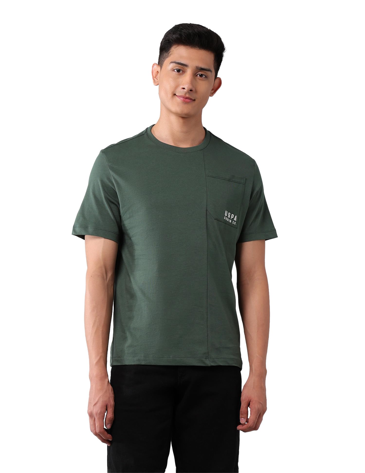 Men's Solid Oversized Fit T-Shirt-image-10