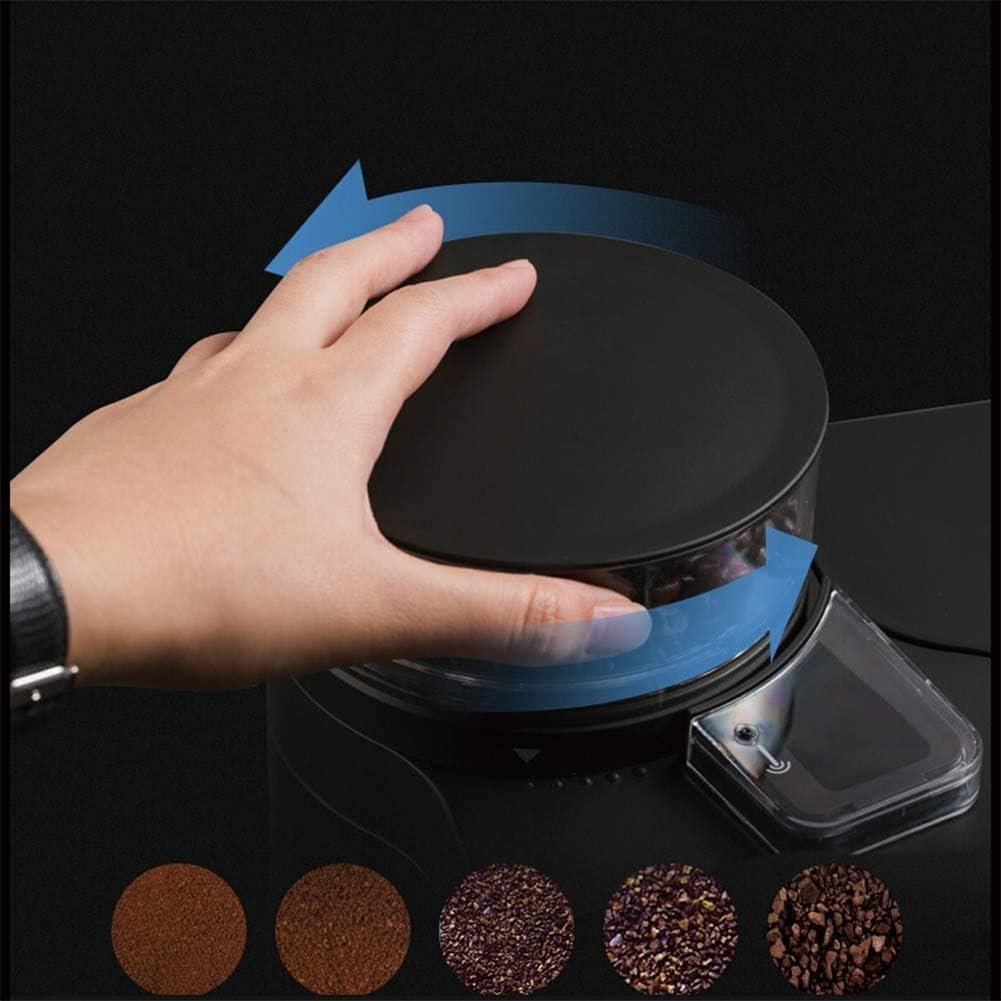 SMSOM Programmable Coffee Maker with Thermal Carafe, Full-Automatic Freshly Grinded Bean Powder Dual-use American Large Capacity Drip Coffee Machine 8